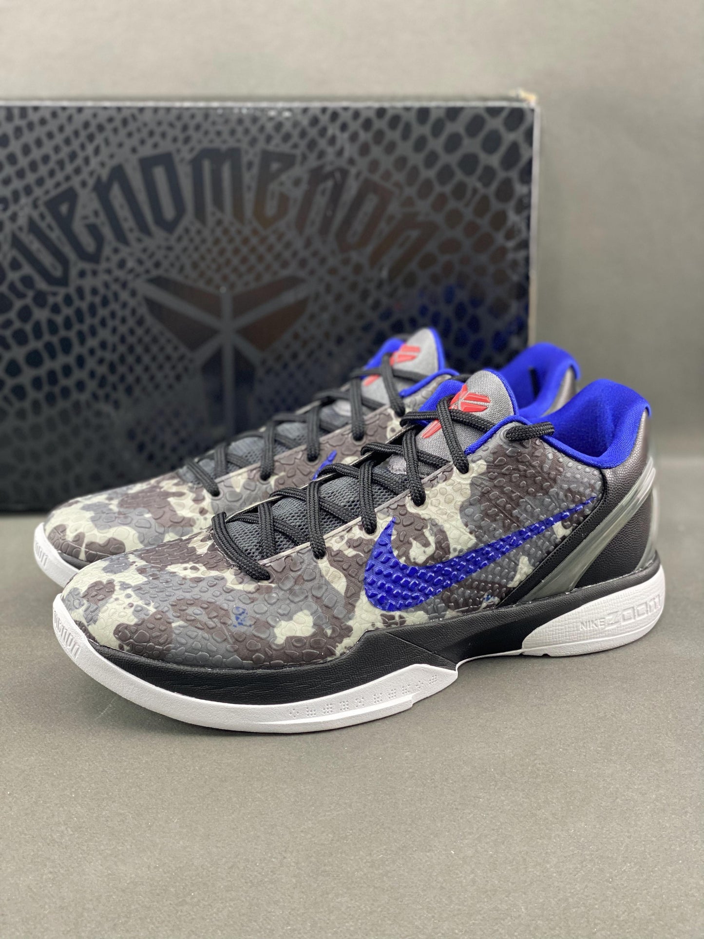 Kobe 6 Urban Camo Grey