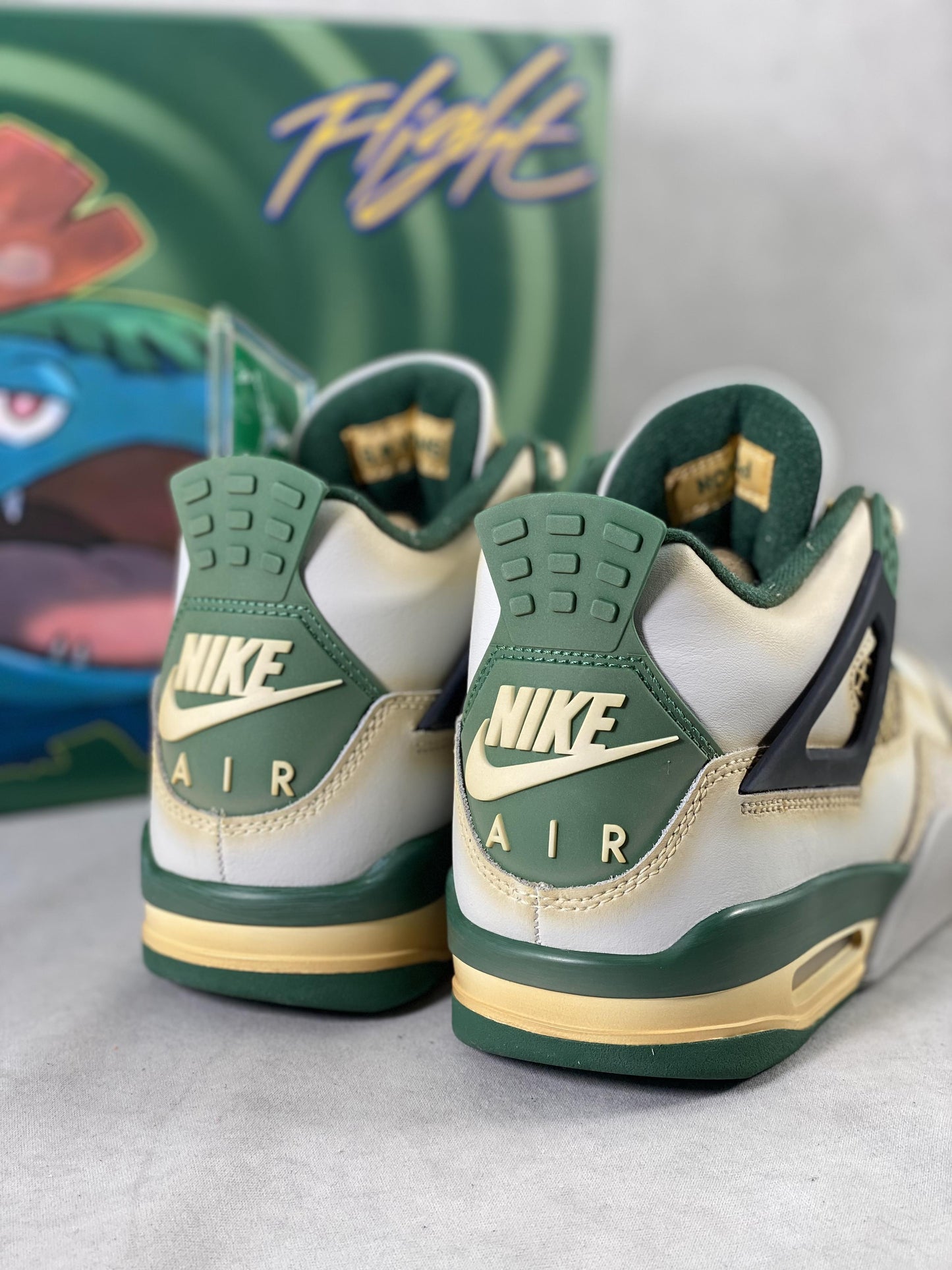 Air Jordan 4 Leaf Green