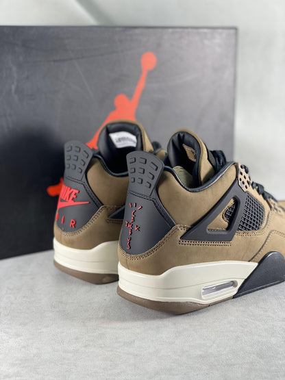 Jordan 4 Retro Travis Scott Olive
